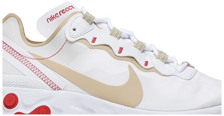 Nike Wmns React Element 55 White Desert Ember