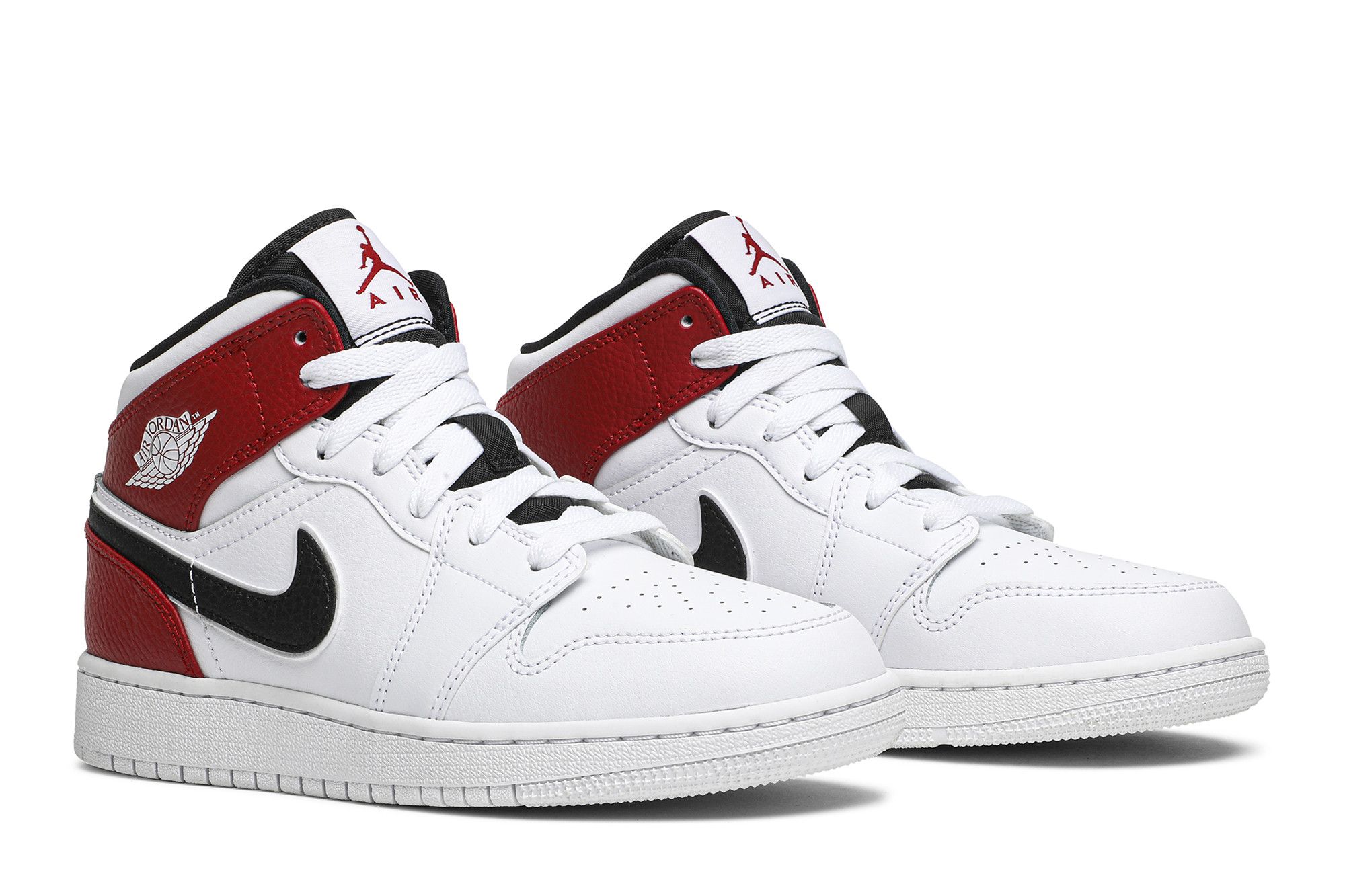 Buy Air Jordan 1 Mid GS Chicago 554725 116 GOAT