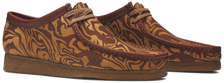 Wu Wear x Clarks Wallabee Caramel