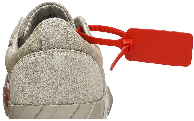 Off White Vulc Sneaker Beige