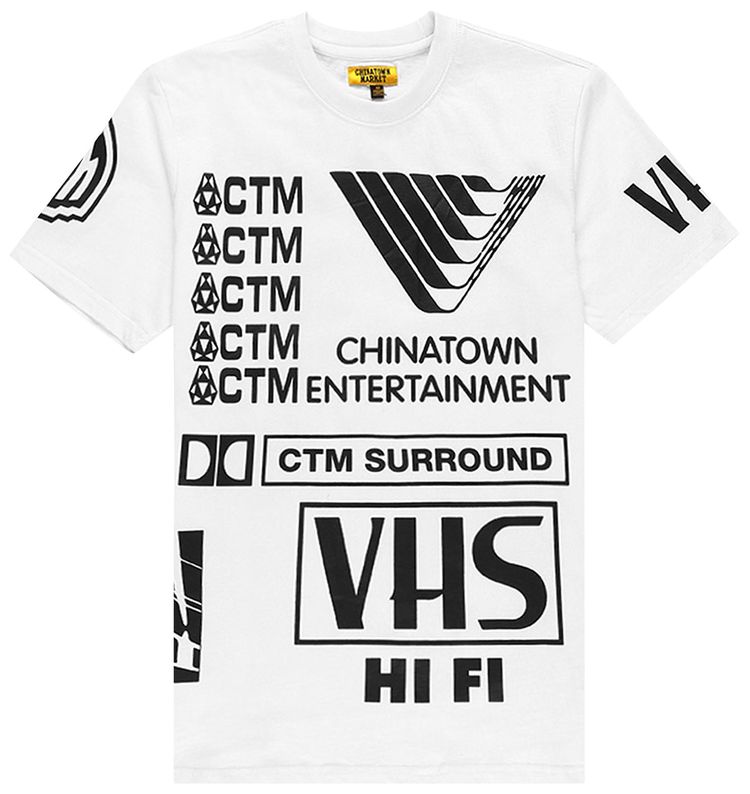 Chinatown Market Entertainment T Shirt White