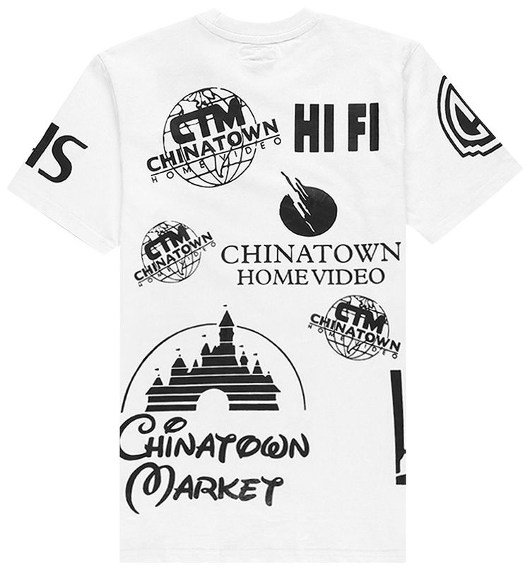 Chinatown Market Entertainment T Shirt White