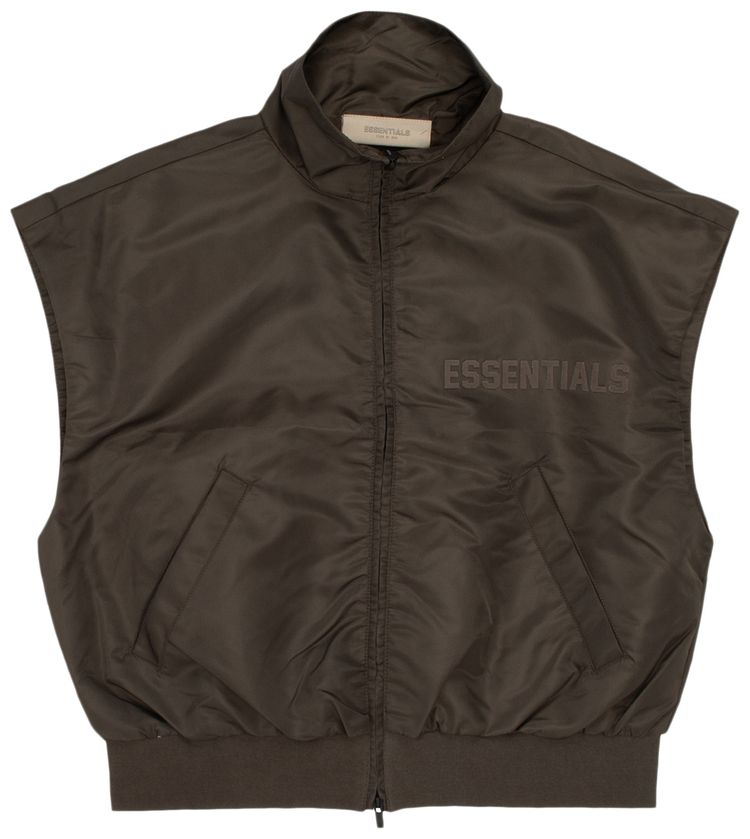 Fear of God Essentials Running Vest Off Black