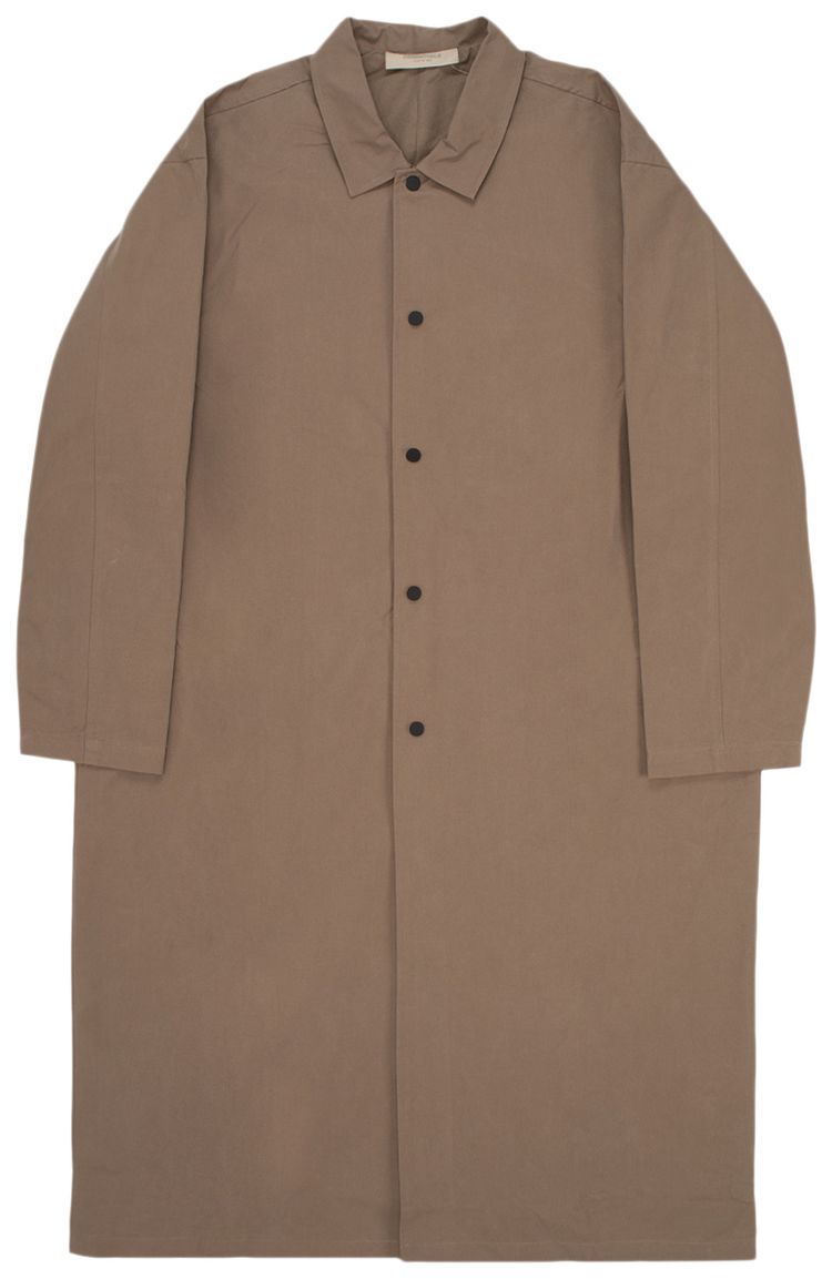 Fear of God Essentials Long Coat Wood