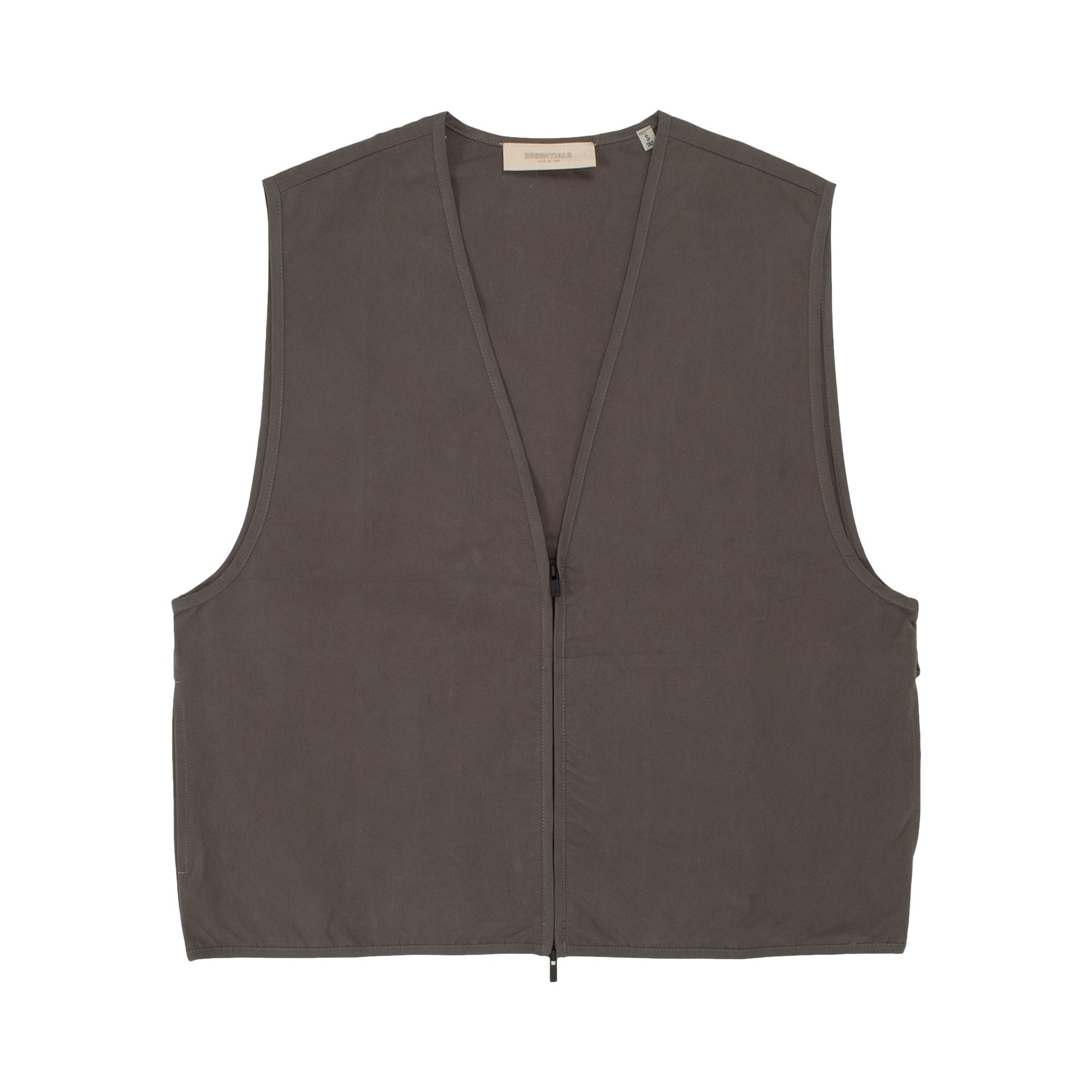 Buy Fear of God Essentials Vest 'Off Black' - 202SU222025F