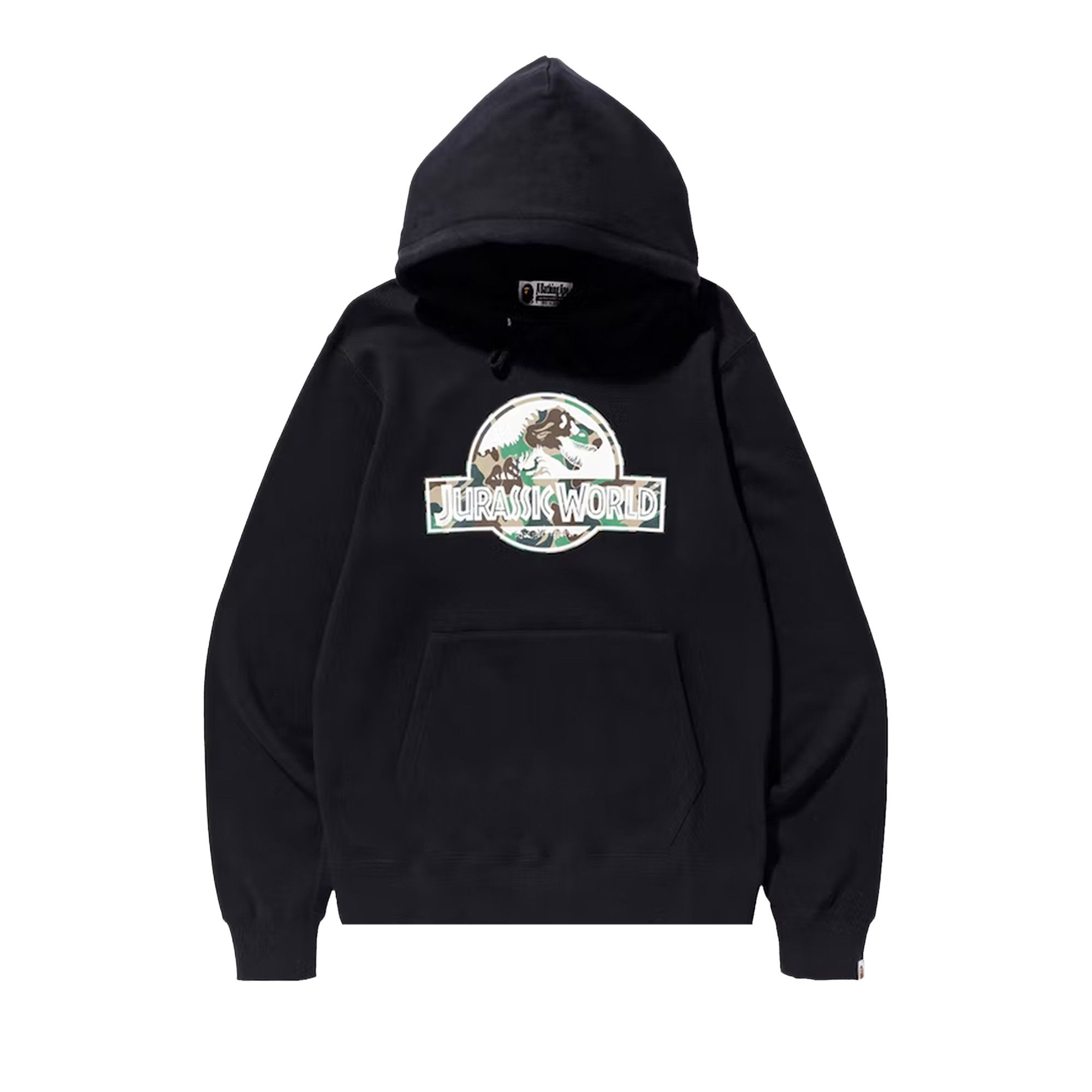 Buy BAPE x Jurassic World Logo Pullover Hoodie Black 1E73 114 908 BLACK GOAT