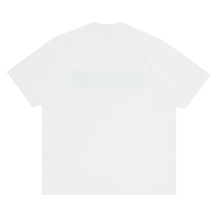 Supreme Bones Short Sleeve Top White
