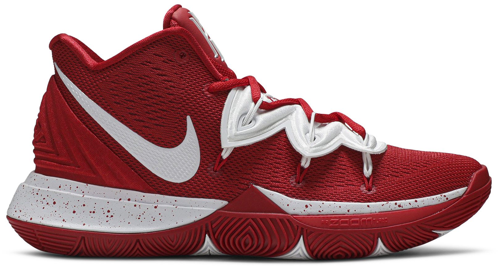 kyrie 5 red and black
