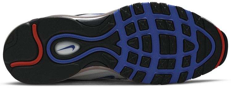 Nike Air Max 97 GS White Royal Green Nebula