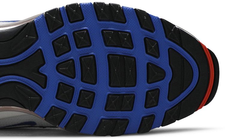 Nike Air Max 97 GS White Royal Green Nebula