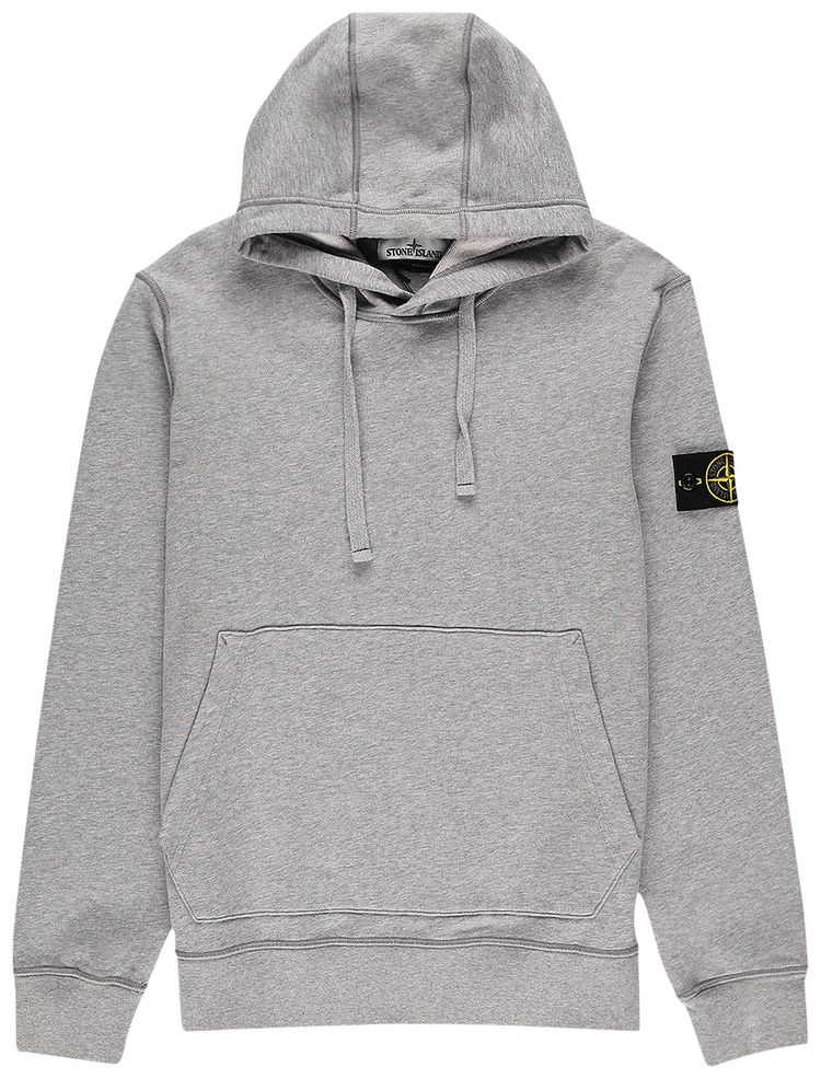 Stone Island Classic Hoodie Grey Melange