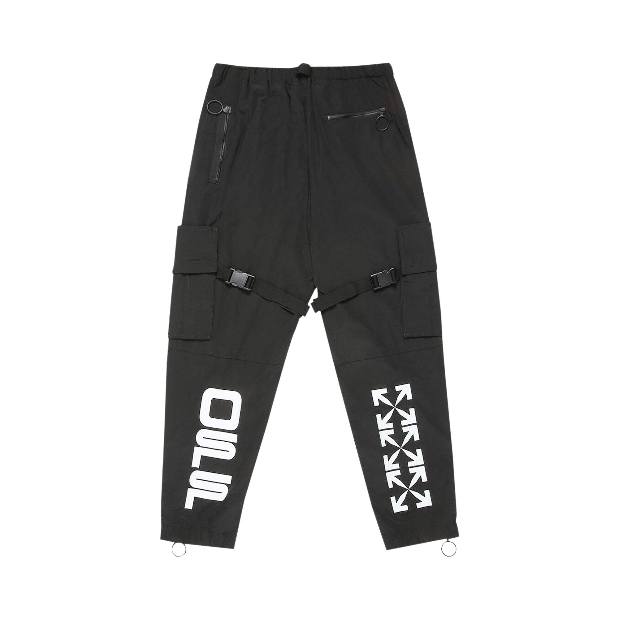 Off white black cargo pants clearance