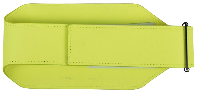 Off White Logo Pouch Belt Bag Green