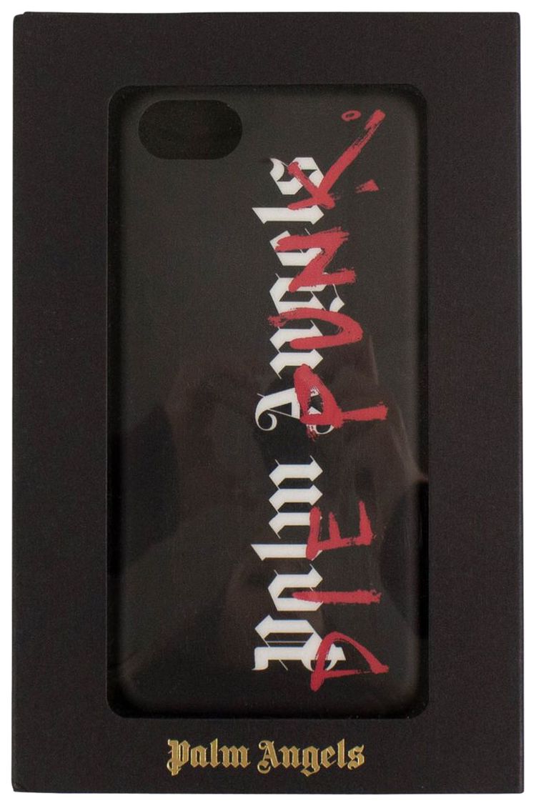 Palm Angels PLAYBOI CARTI Black Die Punk iPhone 8 Cover Black