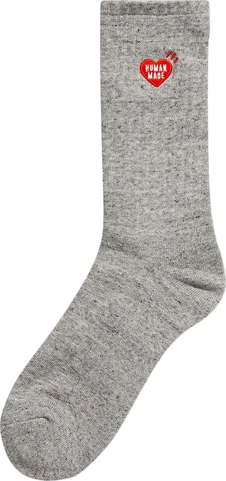 Human Made Pile Socks 'Grey'