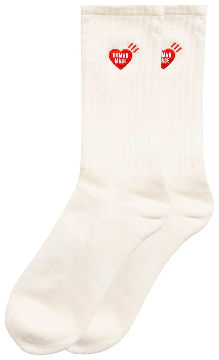 Human Made Pile Socks White