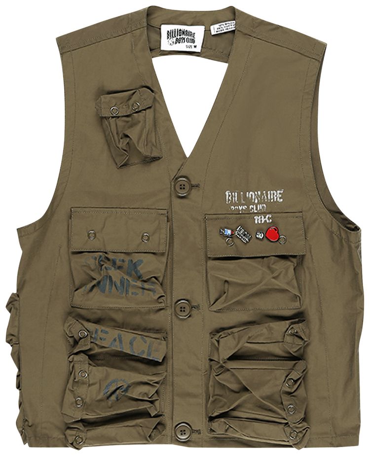 Billionaire Boys Club C 1 Vest Loden Green