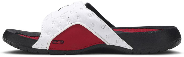 Air Jordan Hydro 13 Retro Slide BG White Gym Red