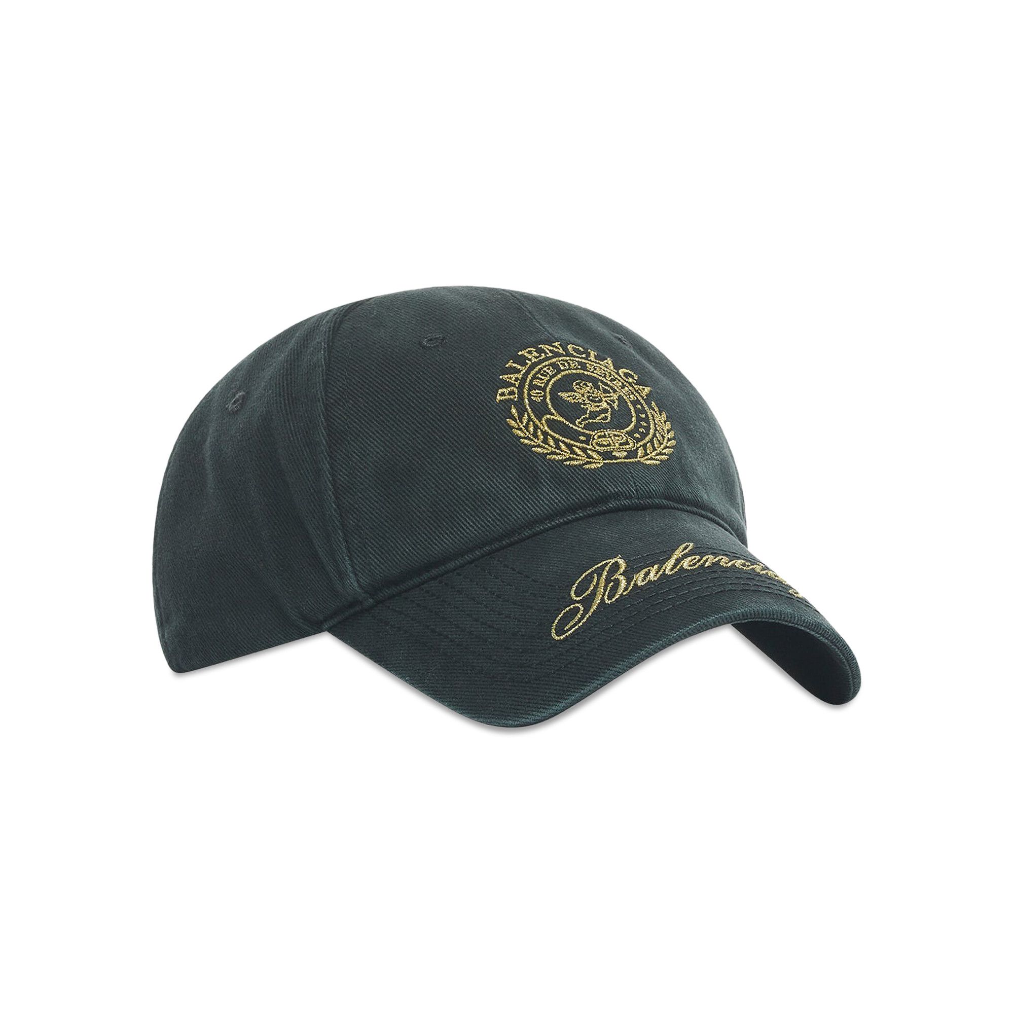 Buy Balenciaga Qixi Crest Cap In Black/White - 703931 410B2 Buy Balenciaga Qixi Crest Cap In Black/White - 703931 410B2