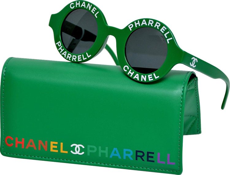 Buy Chanel x Pharrell Capsule Collection Sunglasses in Green - 71314 SPW20  3N