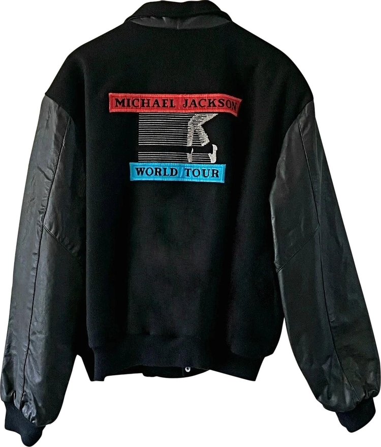 Vintage Michael Jackson Bad Tour Crew Jacket