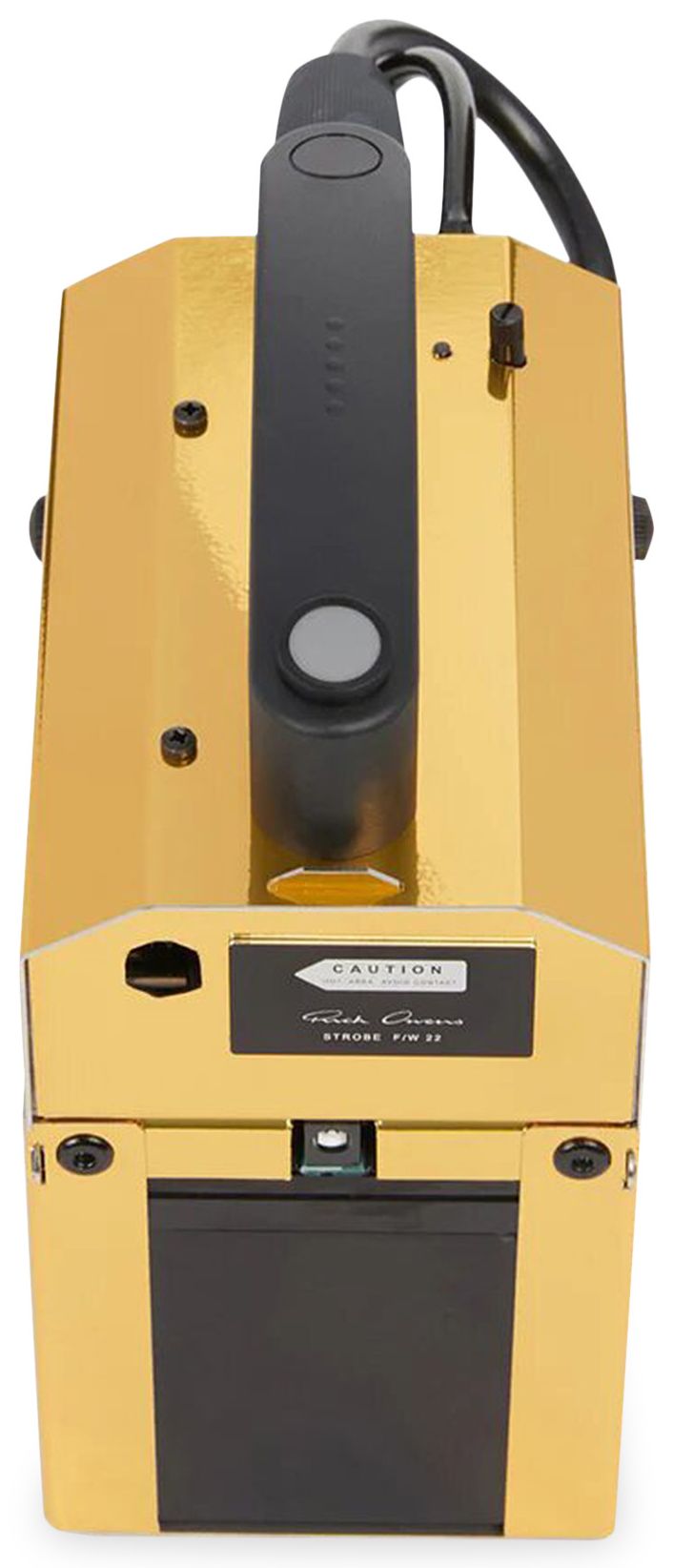 Rick Owens Strobe Handheld Fog Machine In Gold