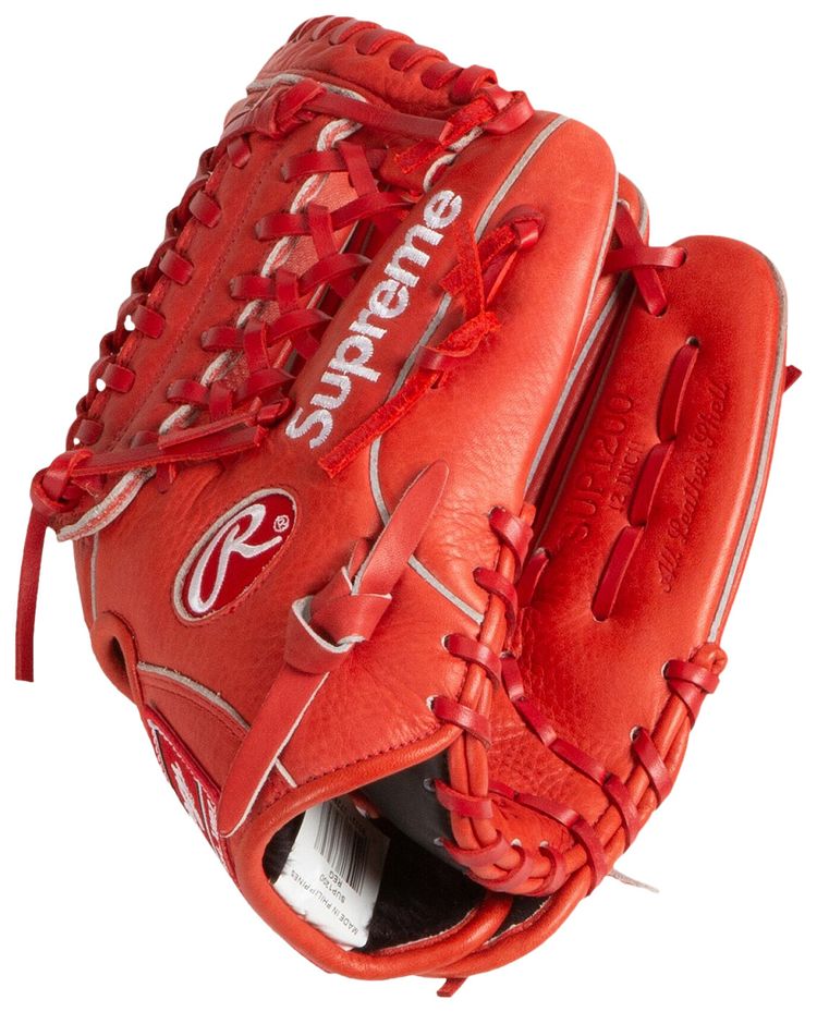 Supreme x Rawlings Baseball Glove In Red