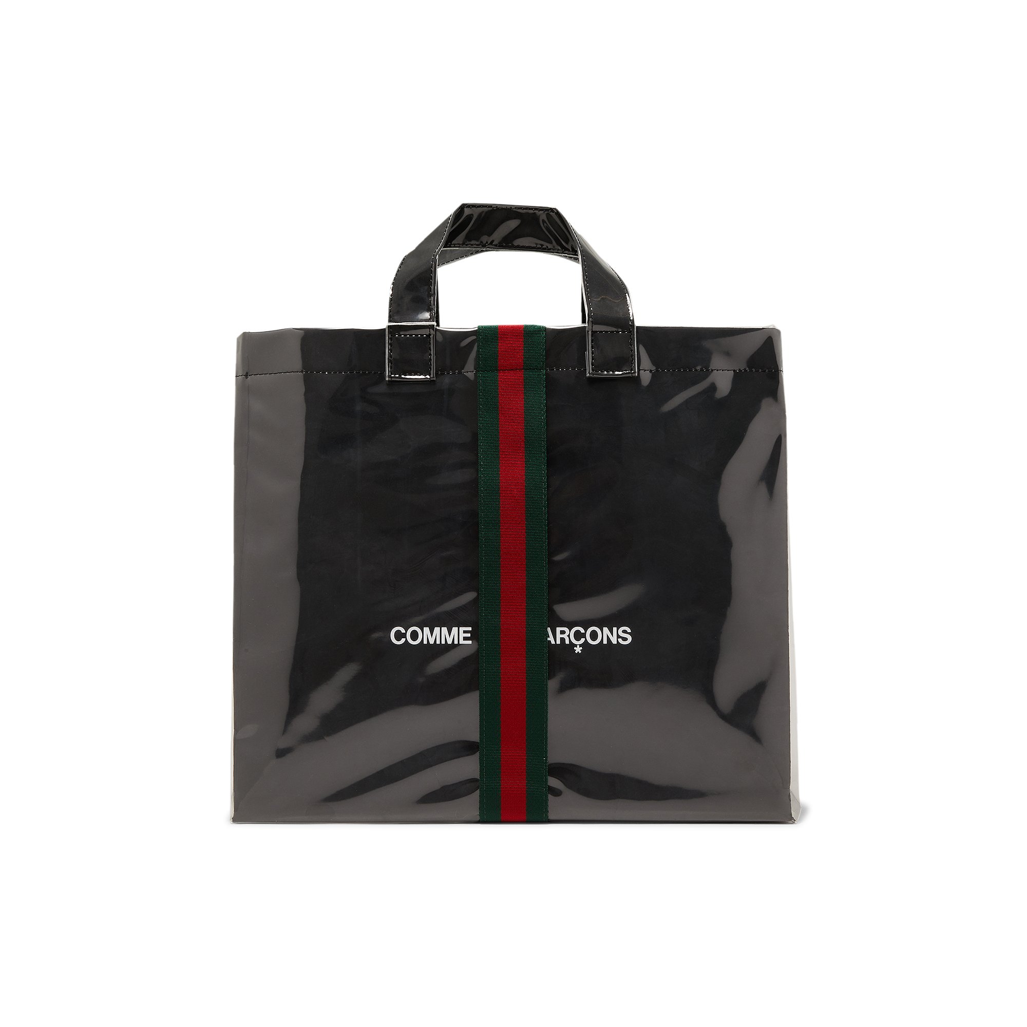 Buy Gucci x Comme des Garçons Plastic Paper Tote Bag In Black
