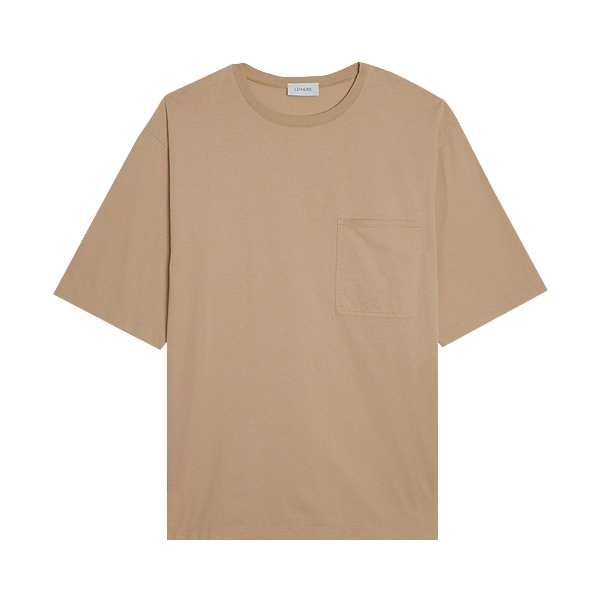 ★LEMAIRE★ソフト 半袖 Tシャツ Buy Lemaire Boxy T-Shirt 'Pale Straw' - M 221 JE308 LJ074