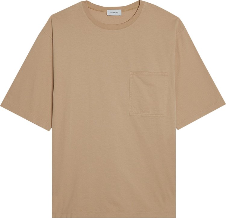 Lemaire Boxy T-Shirt 'Pale Straw'