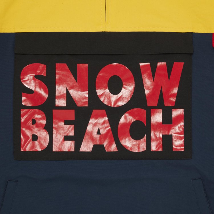 Polo Ralph Lauren Snow Beach Anorak In YellowRedBlue