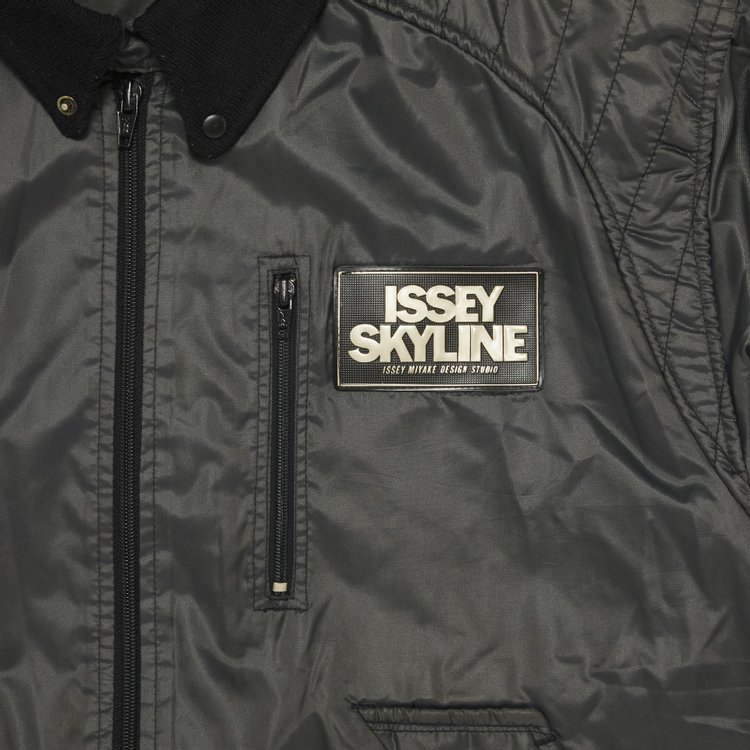 Vintage Issey Miyake Skyline Jacket In Black