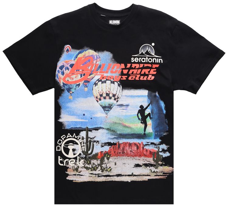 Billionaire Boys Club World Short Sleeve Knit Black