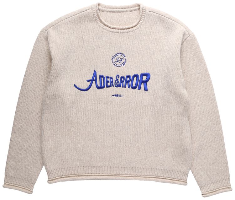 Ader Error Sweater 'Ivory'