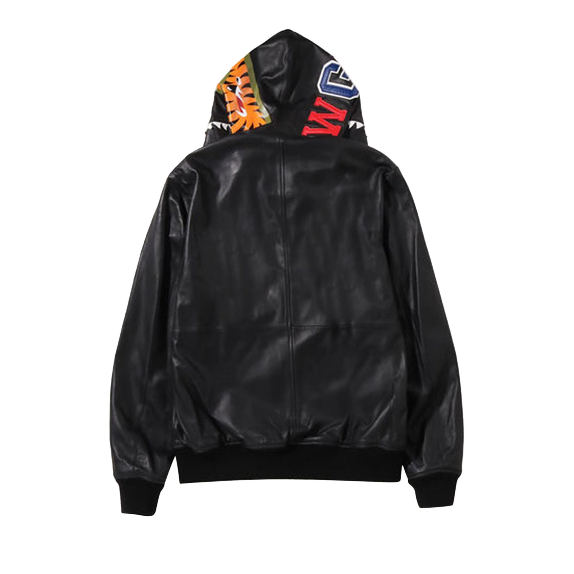 Bape leather hoodie store
