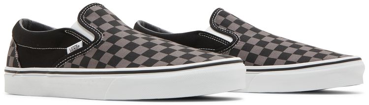 Vans Classic Slip On Checkerboard Black Pewter