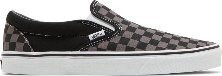 Classic Slip-On 'Checkerboard Black Pewter'