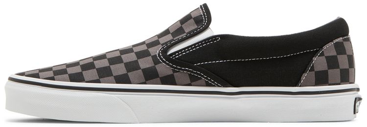 Vans Classic Slip On Checkerboard Black Pewter