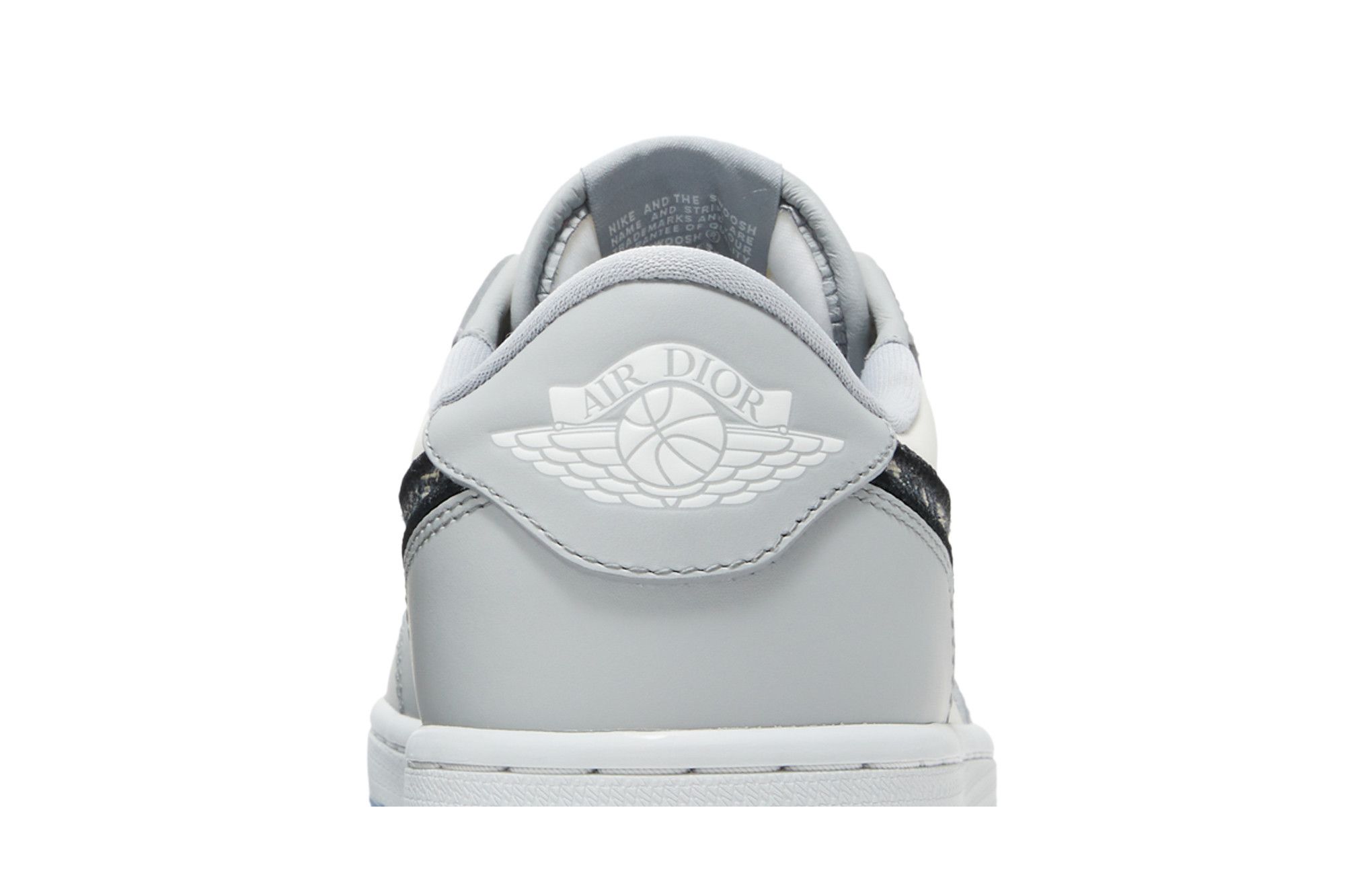 Size 3.5 Dior x Air Jordan 1 Low