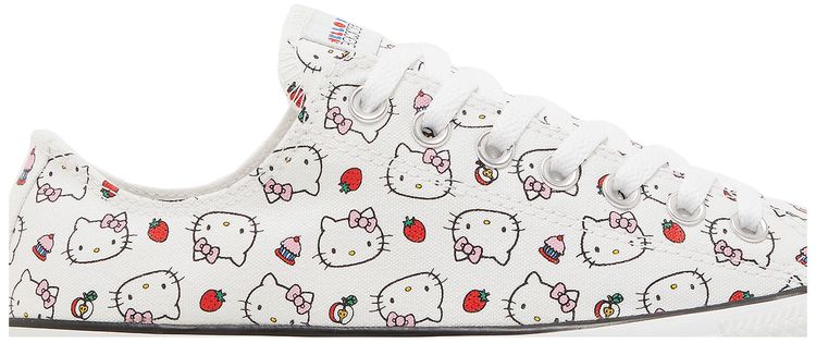 Hello Kitty x Converse Chuck Taylor All Star Low White