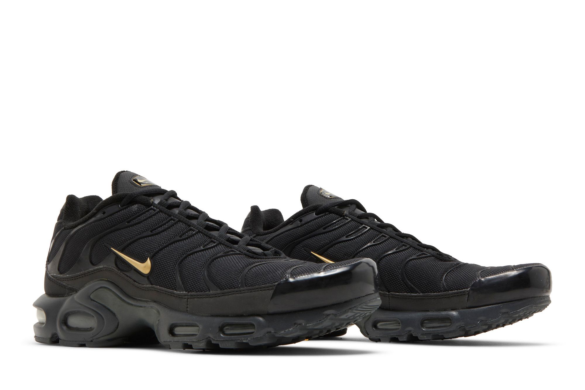 Tn air max plus black team gold online