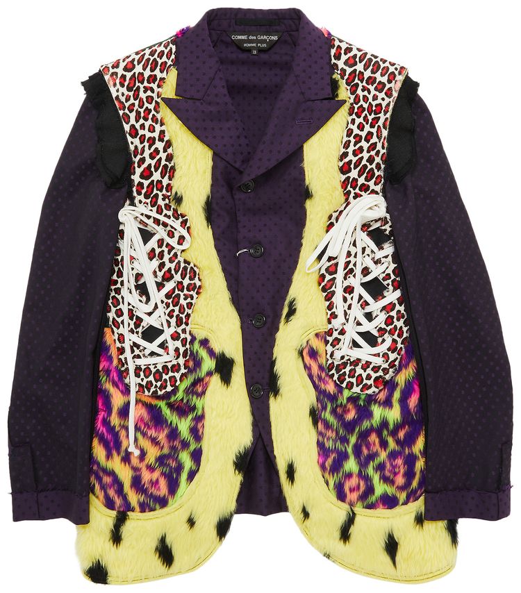 Comme des Garcons Homme Plus Inside Out Reconstructed Blazer