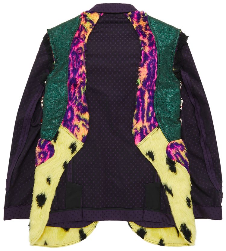 Comme des Garcons Homme Plus Inside Out Reconstructed Blazer