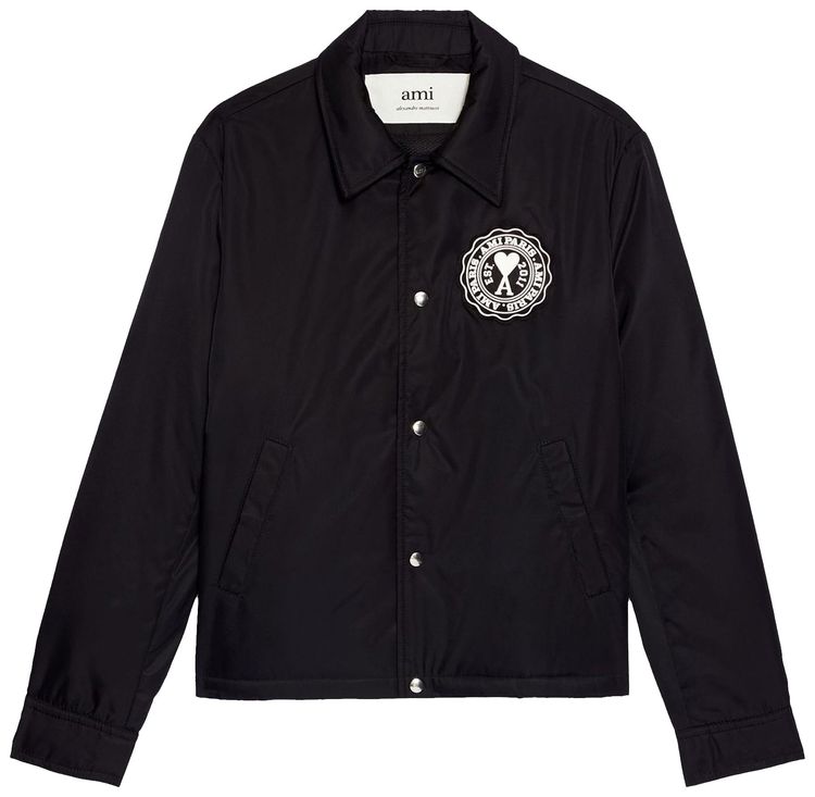Ami Coach Jacket Black
