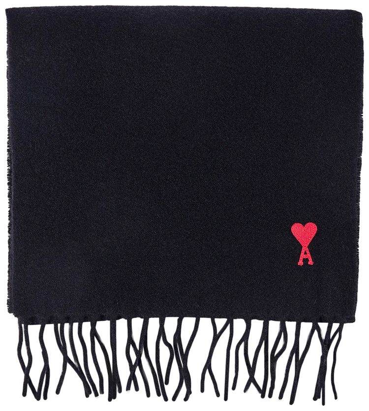 Ami Classic Scarf Black