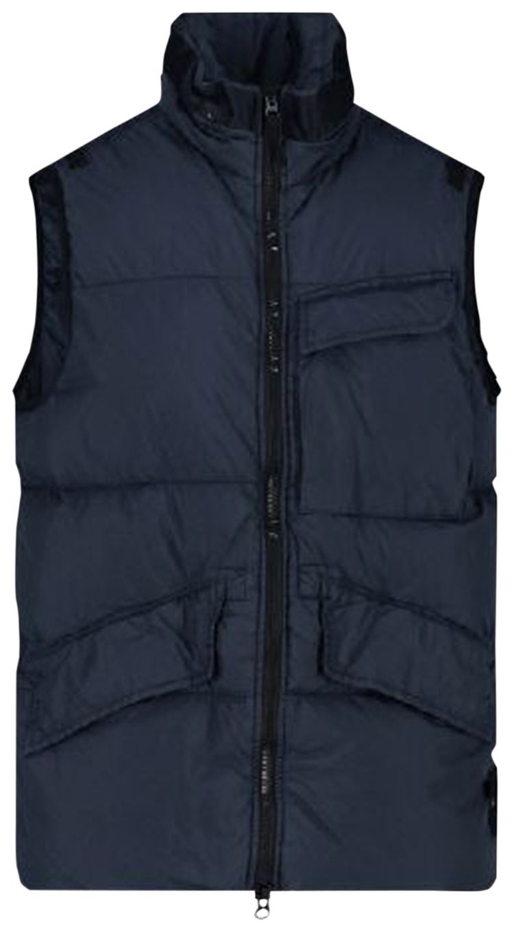 Stone Island Down Vest Navy
