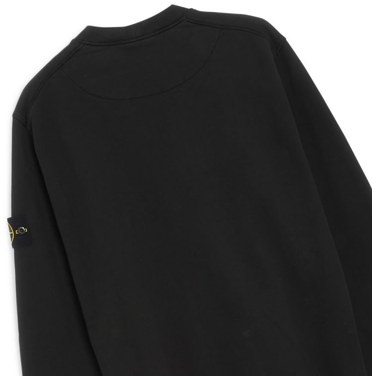 Stone Island Garment Dyed Classic Sweatshirt Black