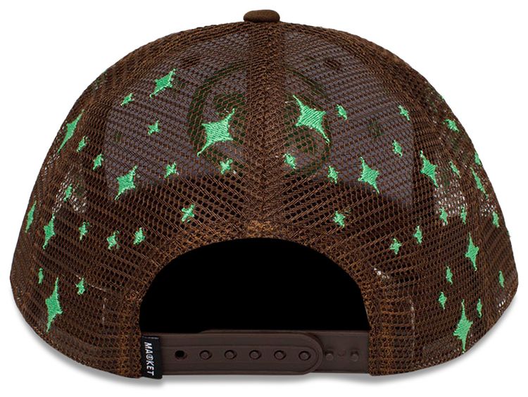 Market Cosmo Trucker Hat Brown