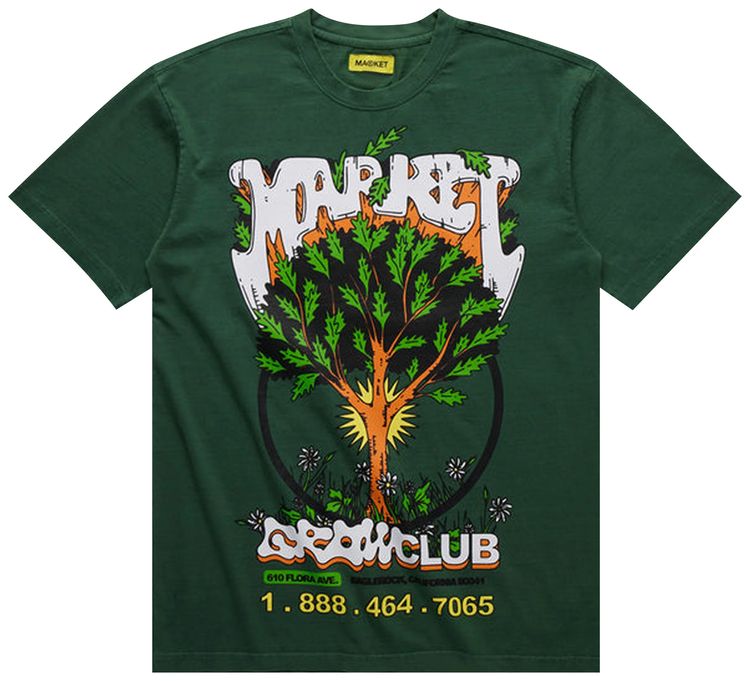 Market Growclub Tee Jade