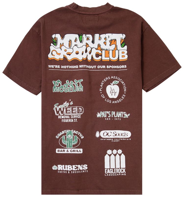 Market Growclub Tee Acorn